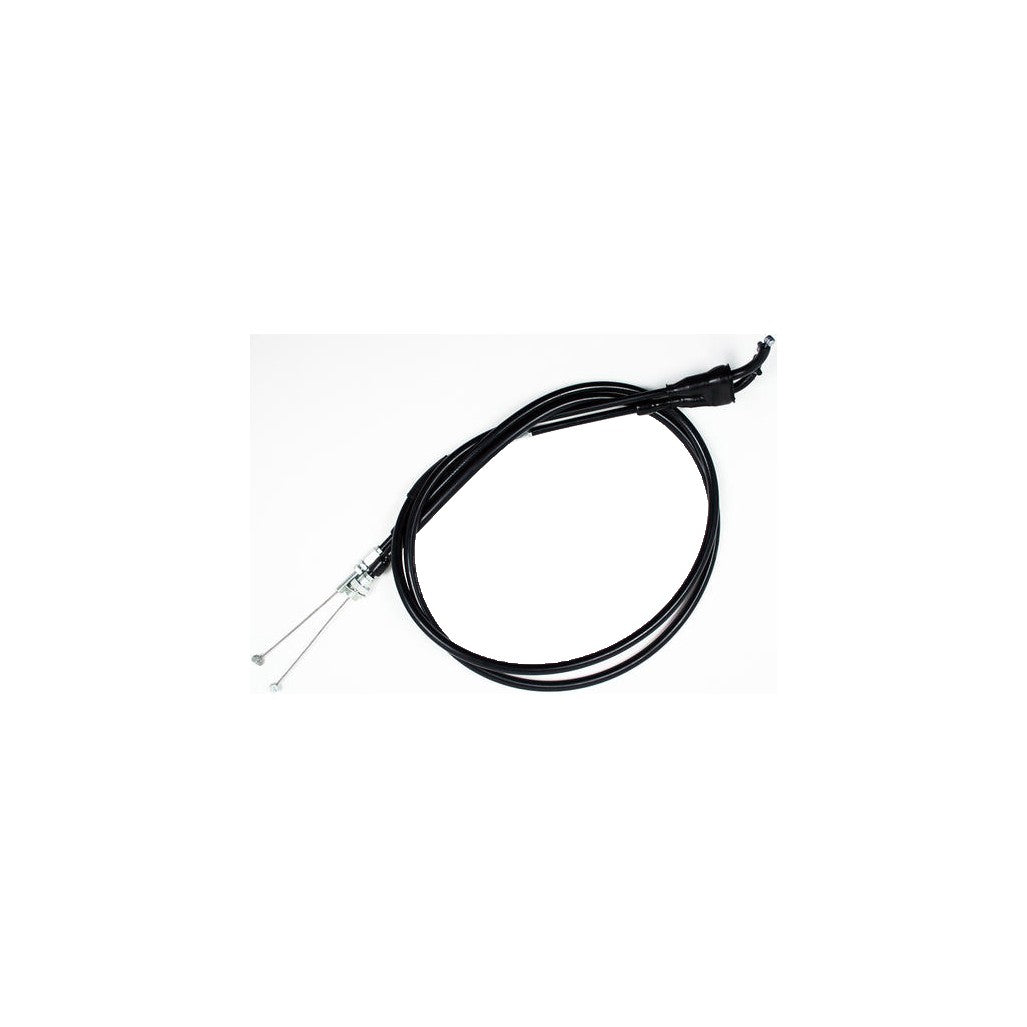 MOTION PRO BLACK VINYL THROTTLE PUSH-PULL CABLE SET - 70-5286