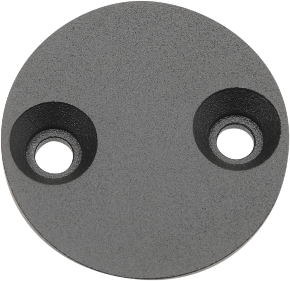 DRAG SPECIALTIES Primary Inspection Cover - Wrinkle Black - XL '91-03