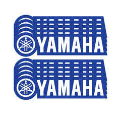 D-COR 6" YAMAHA DECAL 10 PK 40-50-107