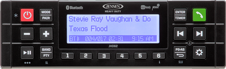 Jensen JHD62B Heavy Duty Bluetooth Stereo