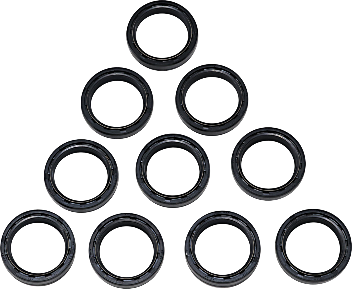 DRAG SPECIALTIES Fork Oil Seals - 39 mm - Showa Forks - 10-Pack