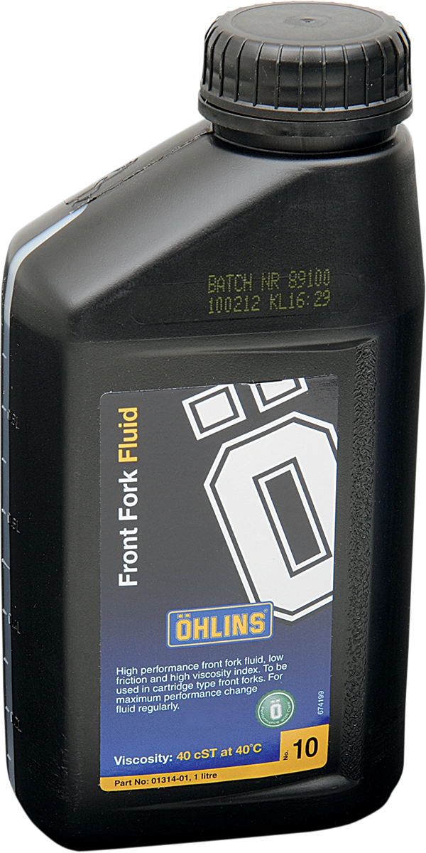OHLINS Fork Oil - 10wt - 1.05 US quart / 1 liter