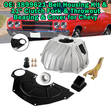 3899621 64-88 Chevy Chevelle 59-87 El Camino 63-81 Corvette Bell Housing Kit & 11" Clutch Fork & Throwout Bearing & Cover