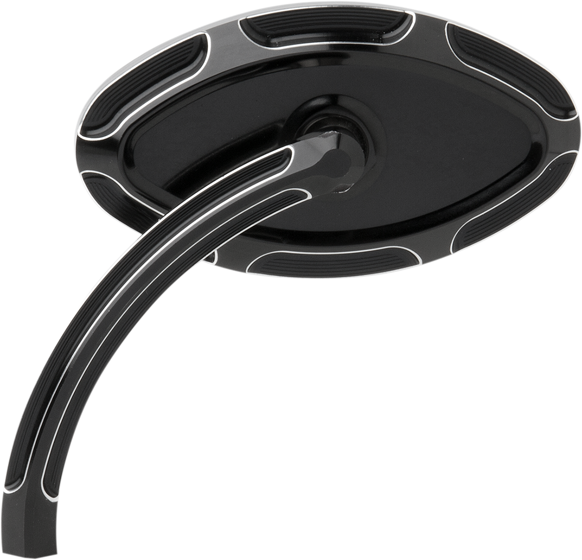 ARLEN NESS Beveled Short Stem Mirror - Cat Eye - Left