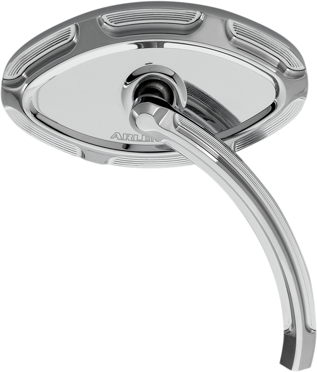 ARLEN NESS Beveled Short Stem Mirror - Cat Eye - Right