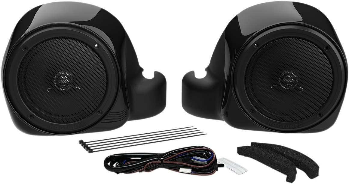 HOGTUNES Gen 4 6-1/2" Lower Speaker Kit for Liquid-Cooled Models - Touring '14-'20