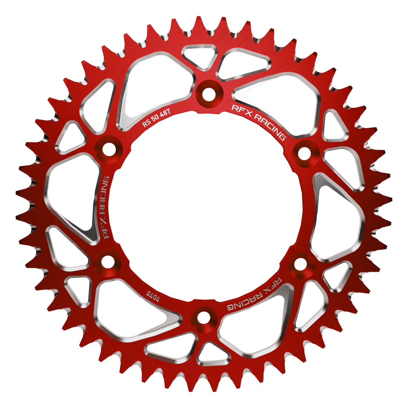 RFX ALUMINUM REAR SPROCKET 49T RED KTM/HUSQ/GAS - 739-3509949R