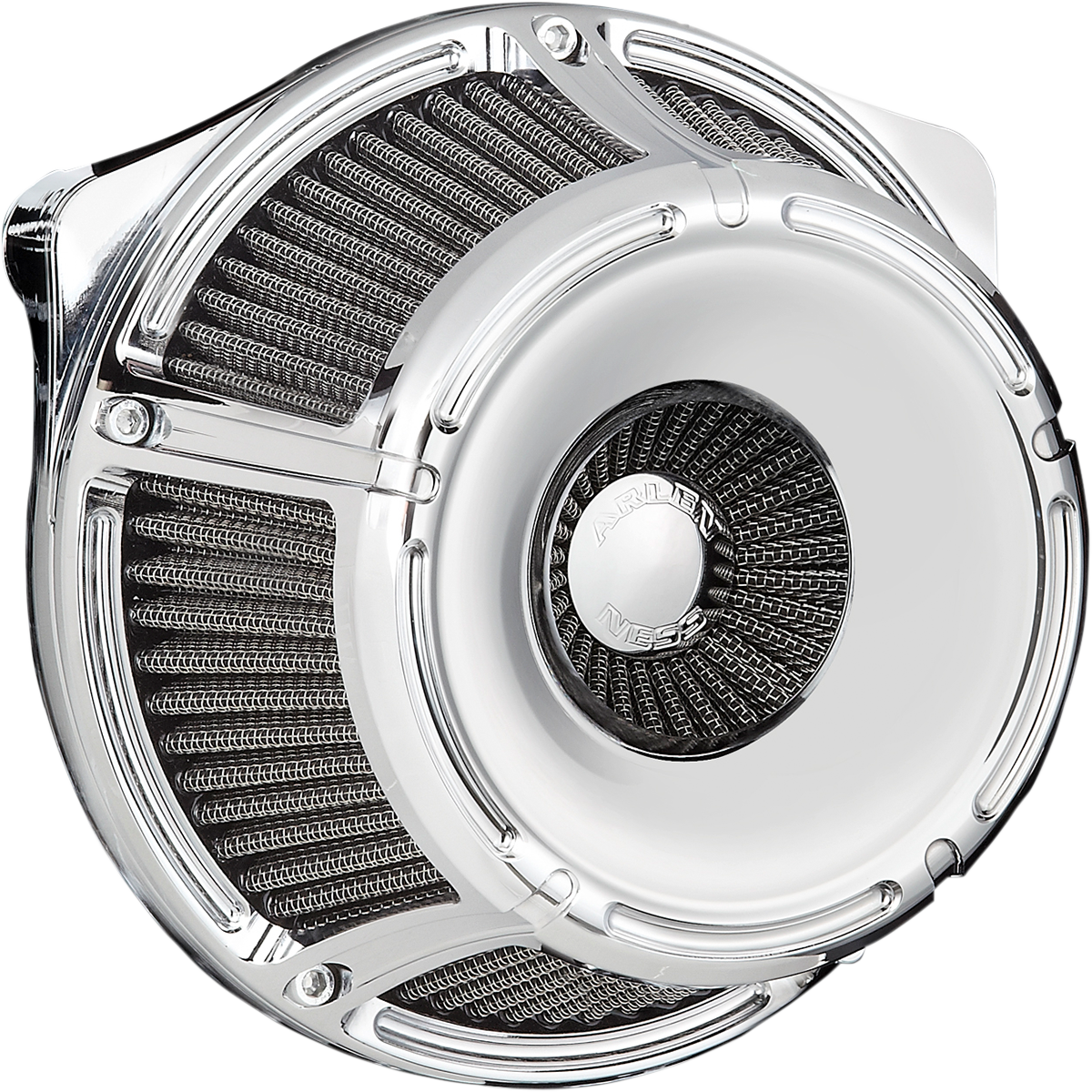 ARLEN NESS Slot Track Inverted Series Air Cleaner Kit - Chrome