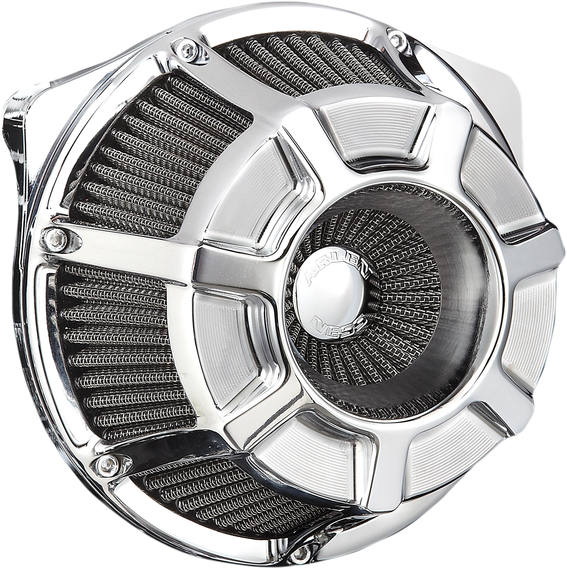 ARLEN NESS Beveled Inverted Series Air Cleaner - Chrome