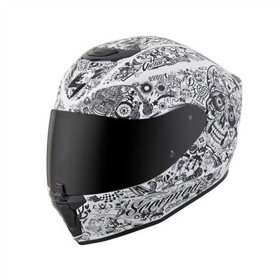 Scorpion 2018 EXO-R420 Shake Full Face Helmet - White