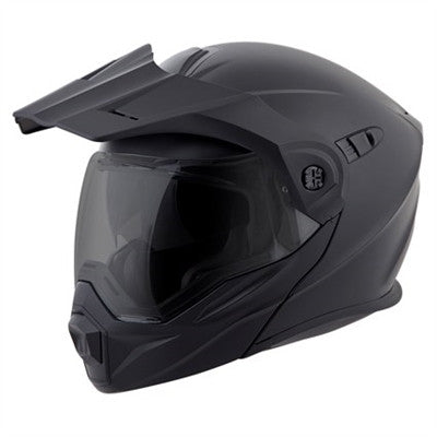 Scorpion 2018 EXO-AT950 Cold Weather Snow Helmet with Electric Snow Shield - Matte Black