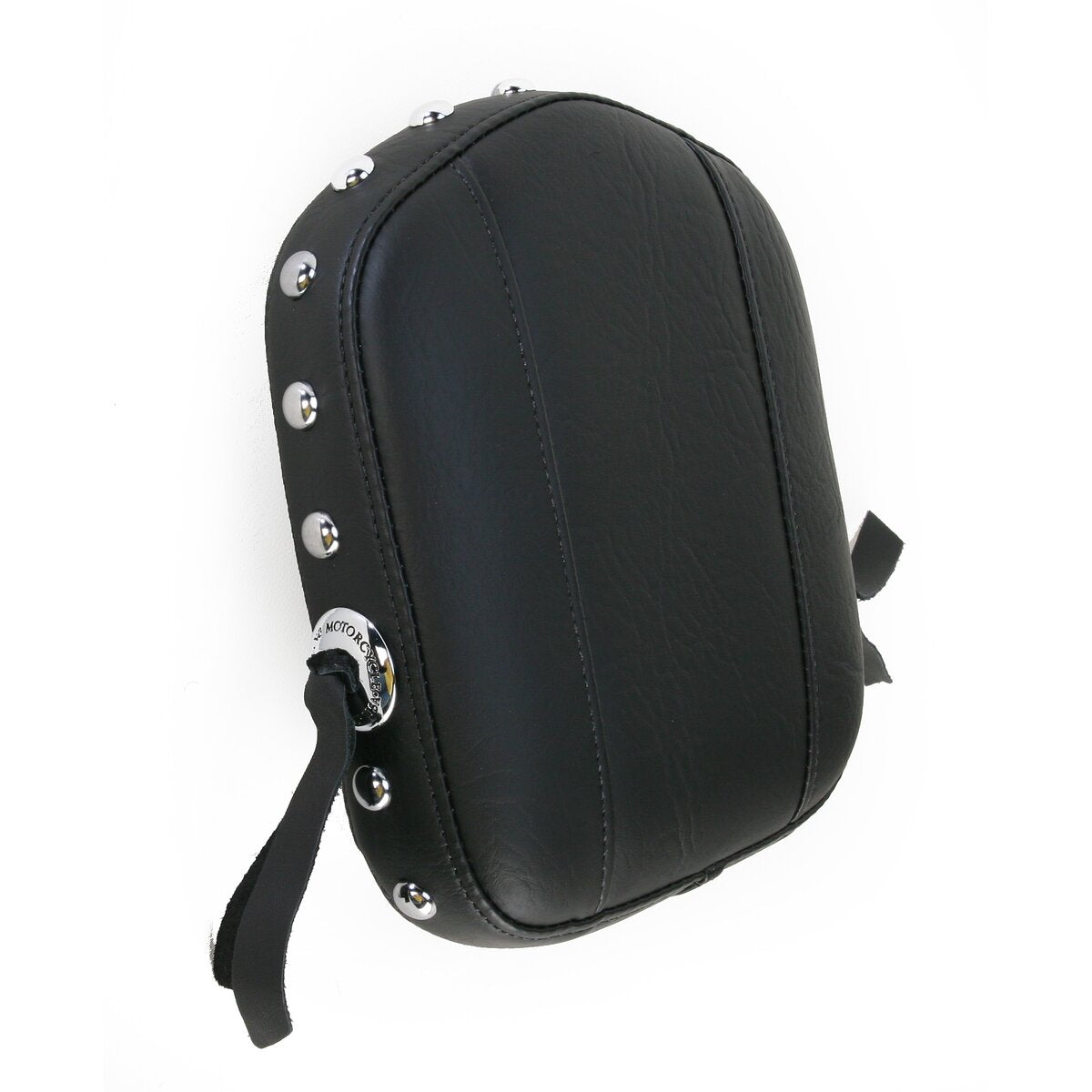 MUSTANG Bracket-Style Sissy Bar Pad - Studded- 7.5" x 9"