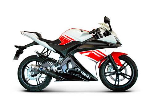 Brocks Yamaha Termignoni Round Stainless/Carbon Full Race System YZF-R125 (08-13)