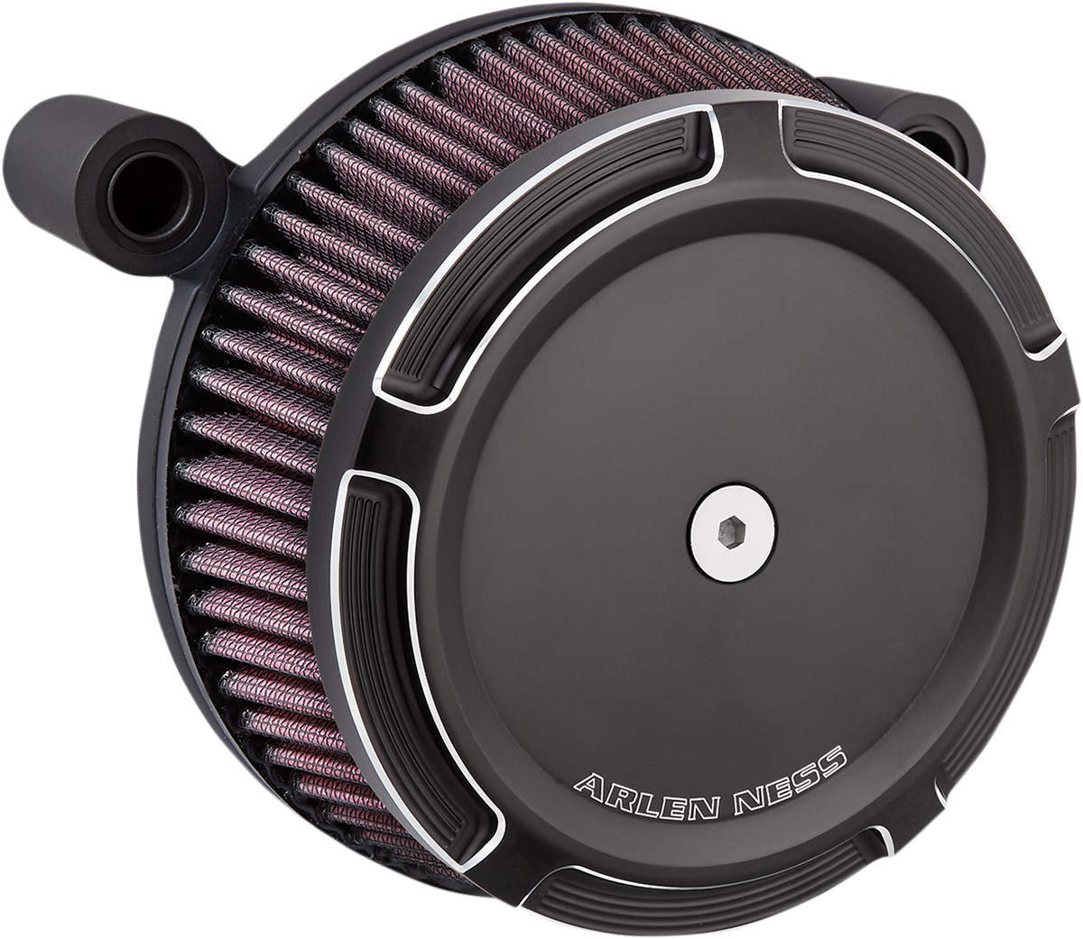 ARLEN NESS Beveled Stage 1 Big Sucker Air Filter Kit - Gloss Black