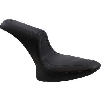 MUSTANG Fastback™ Seat - Stitched - Black - FLST / FXST '00-'07