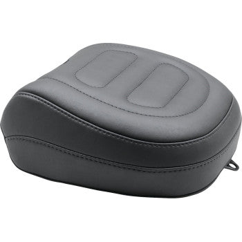 MUSTANG Max Profile Passenger Touring Seat - Black - Trapezoid Stich - FXFB/FXFBS '18-'21