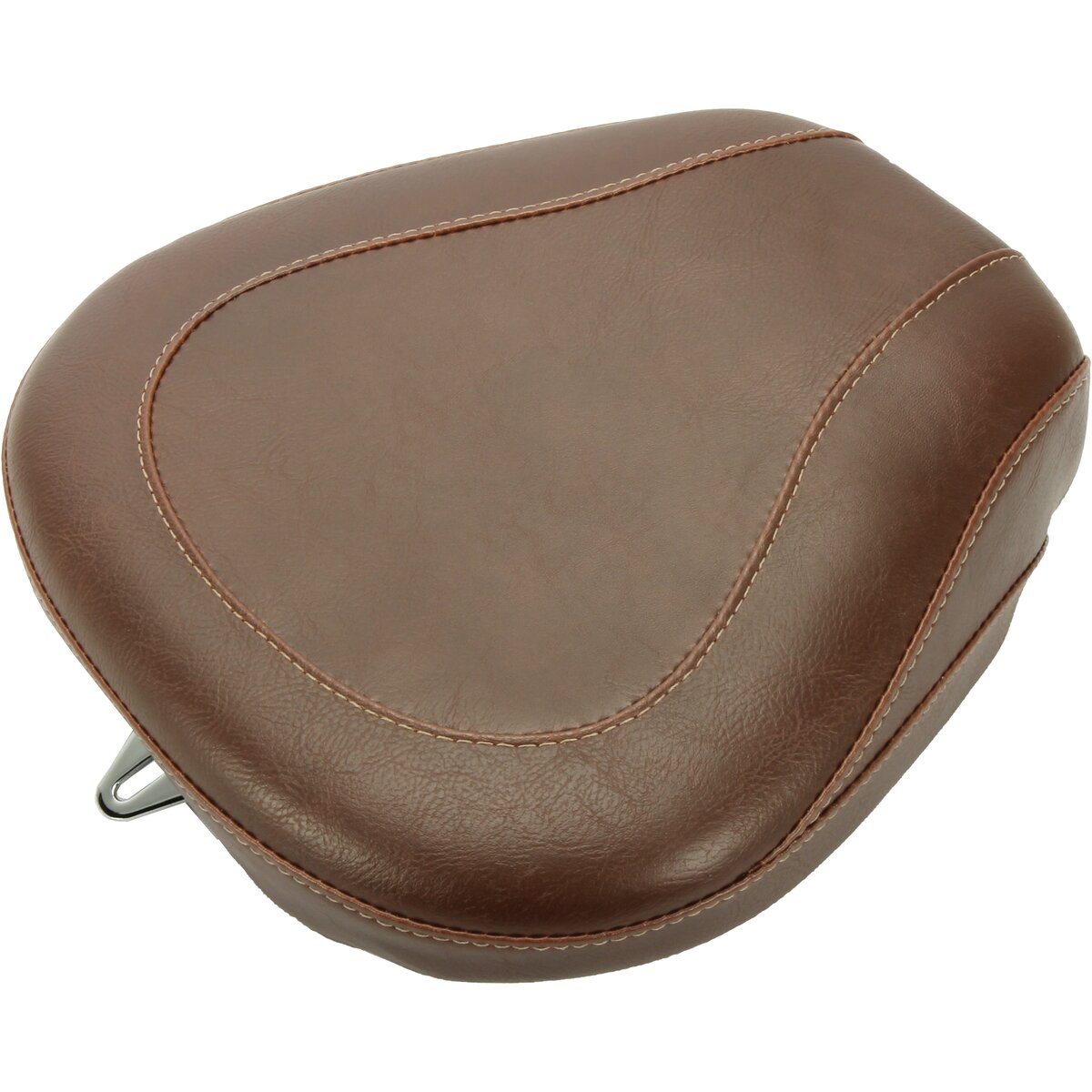 MUSTANG Wide Tripper™ Rear Seat - Brown - Touring '97-'25