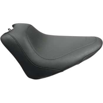 MUSTANG Wide Tripper™ Solo Seat - Smooth - Black - FLS / FXS '11-'17