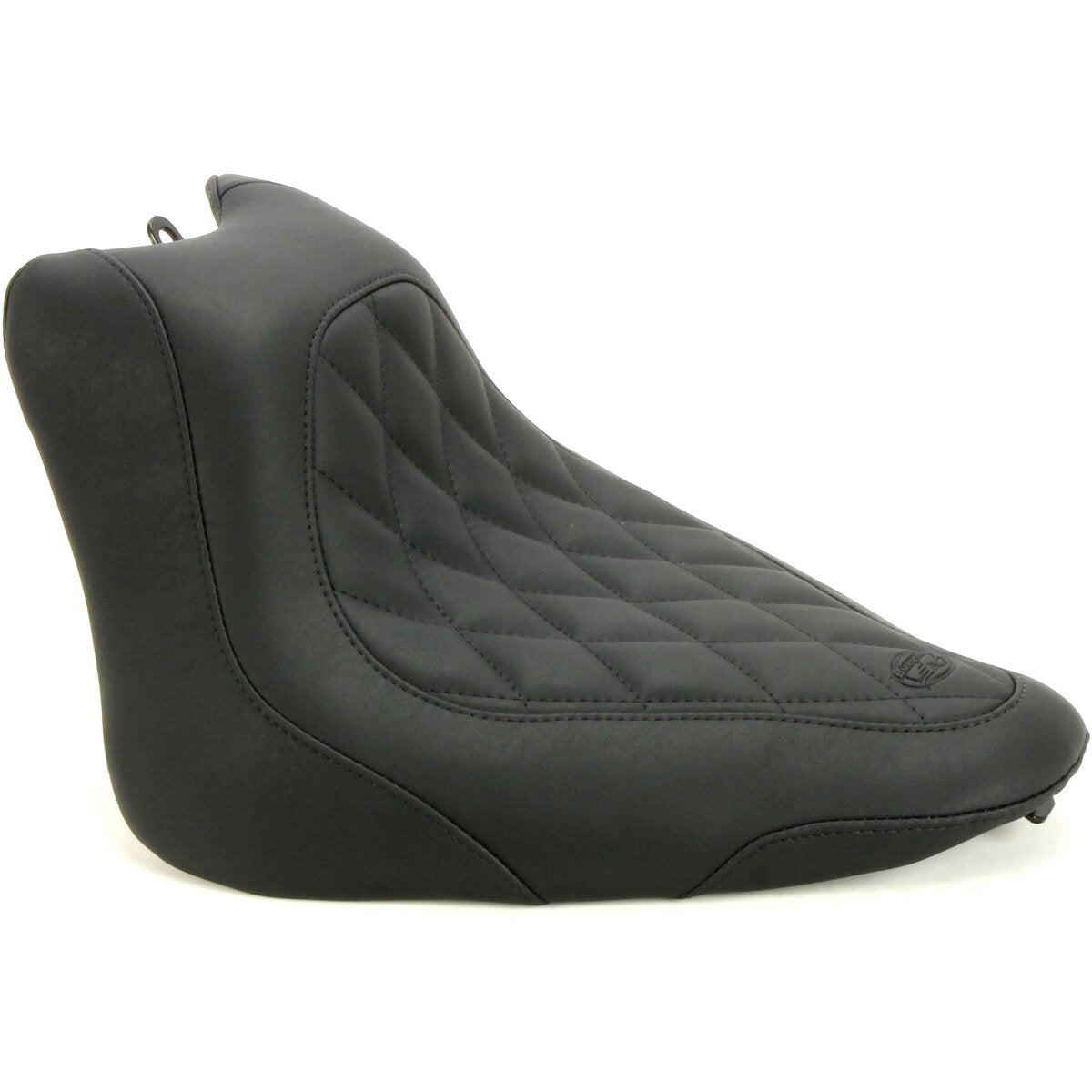 MUSTANG Wide Tripper™ Solo Seat - Diamond - Black - FLS / FXS '11-'17