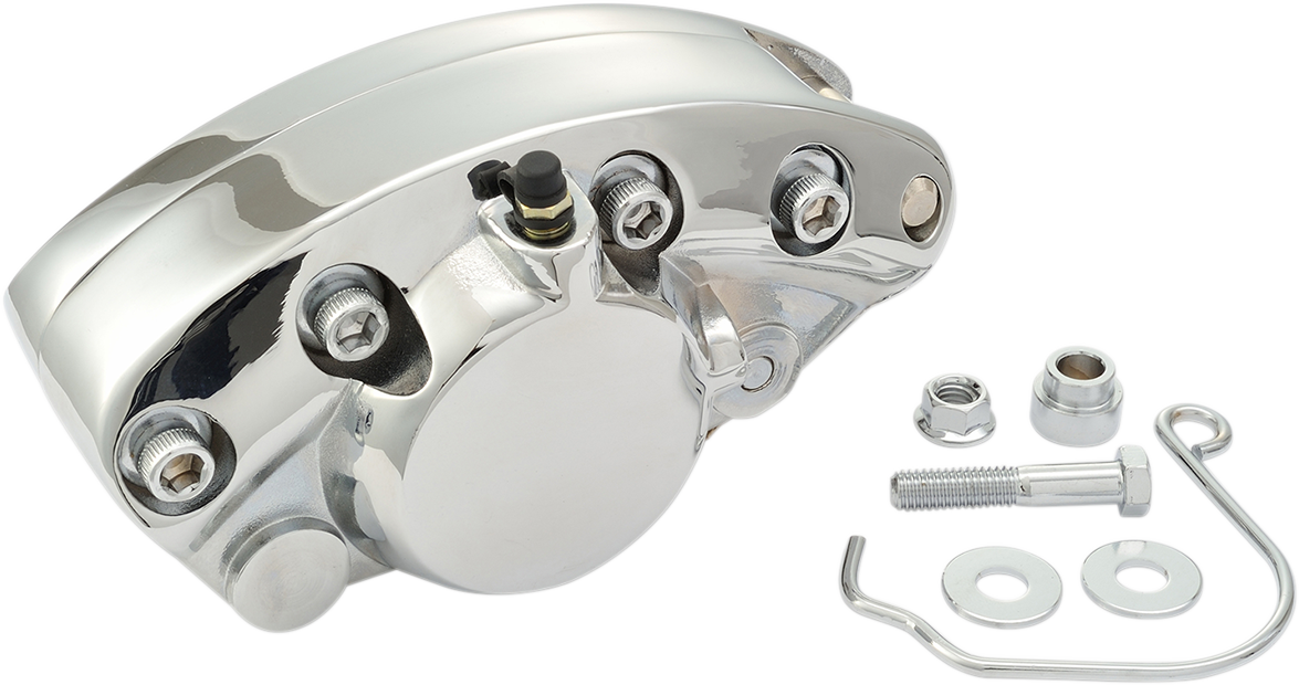 DRAG SPECIALTIES Front Brake Caliper - Chrome - FL/FX '72-'84