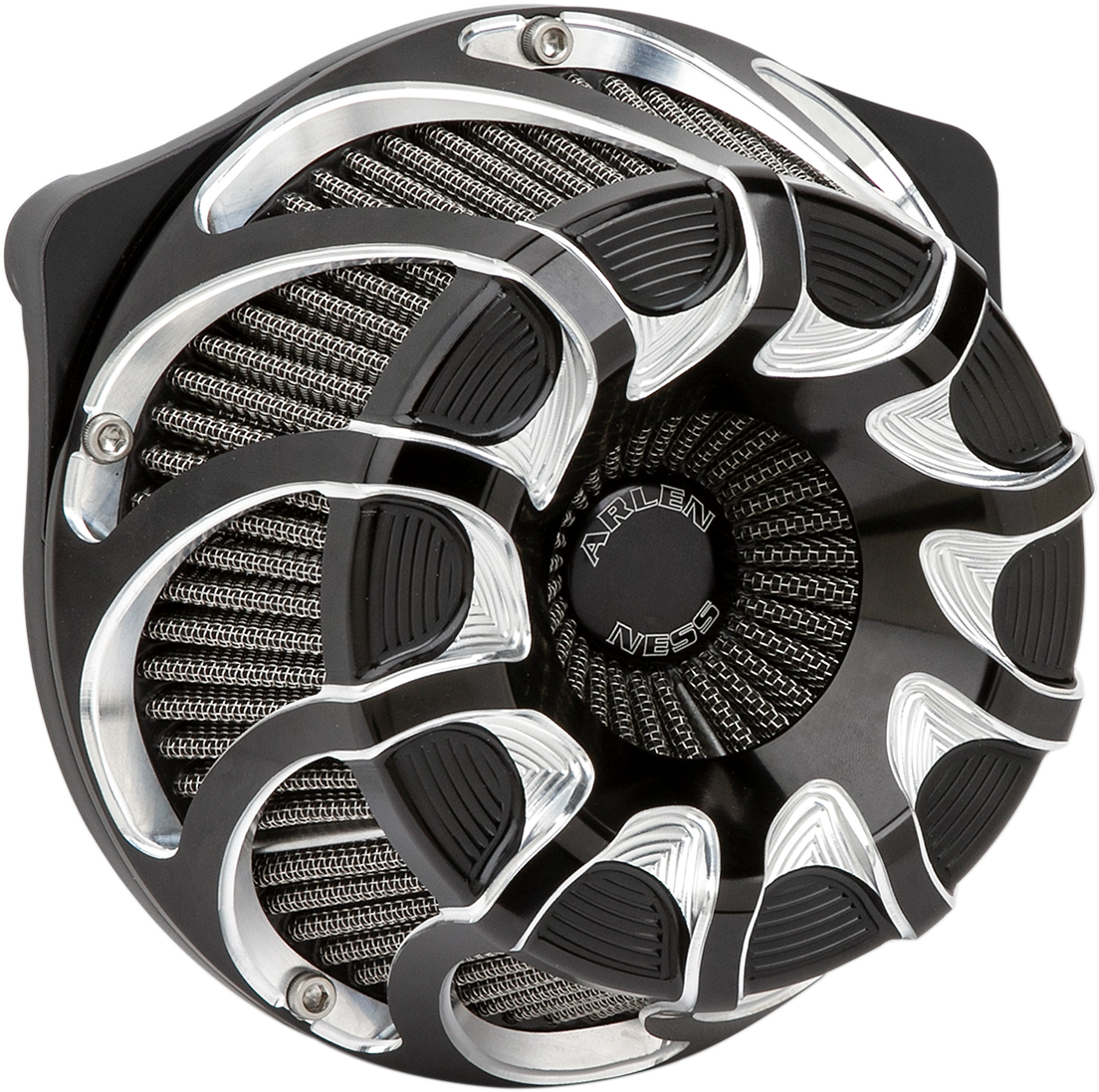 ARLEN NESS Drift Inverted Series Air Cleaner Kit - Black / Machined