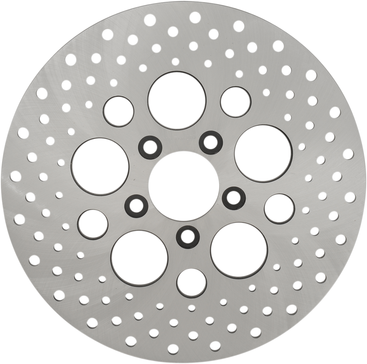 DRAG SPECIALTIES Drilled Brake Rotor - Rear - 11.5"