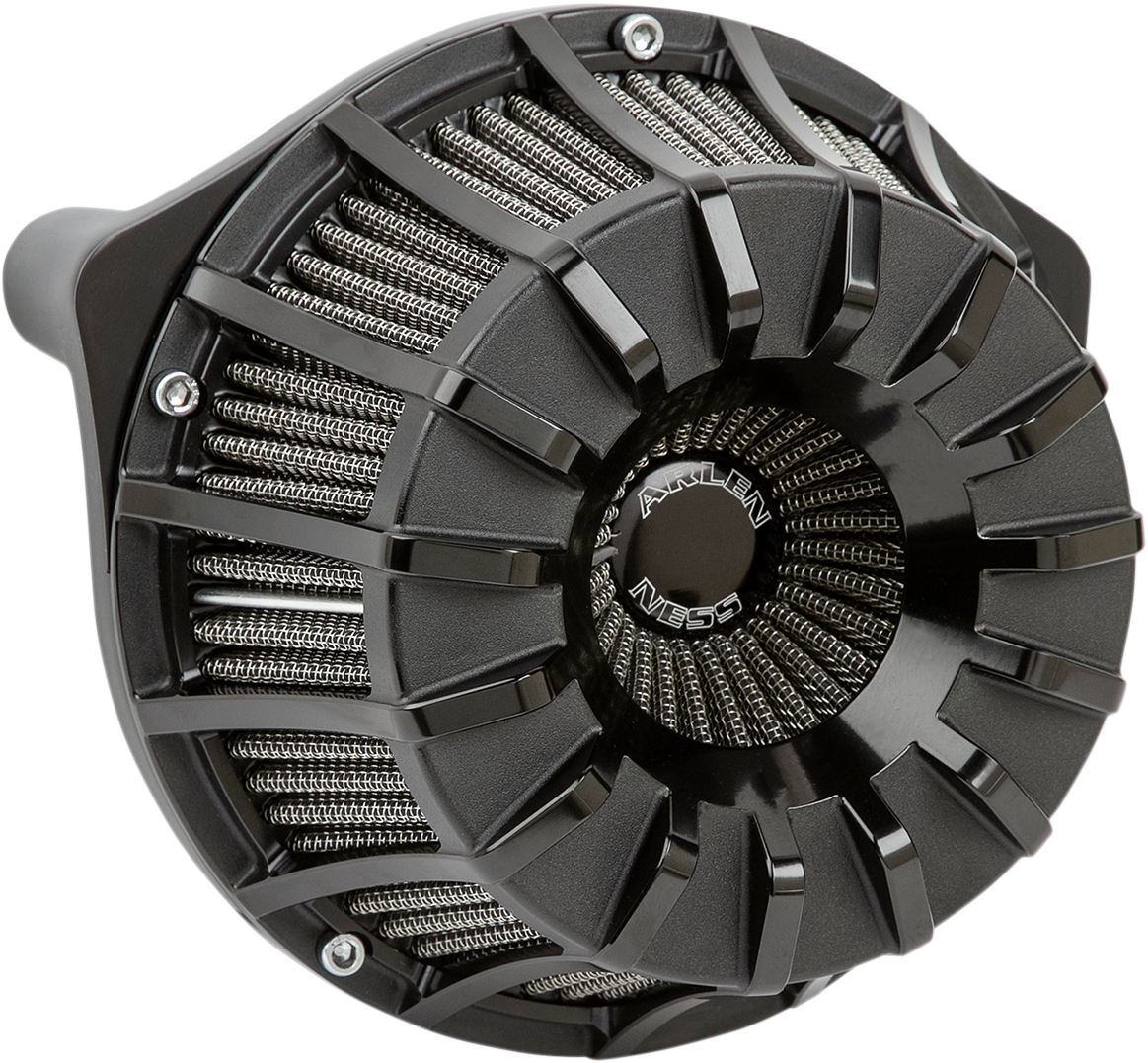 ARLEN NESS 15-Spoke Inverted Series Air Cleaner Kit - Black
