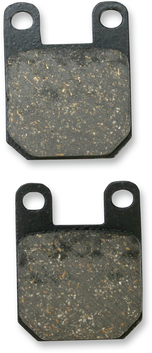 DRAG SPECIALTIES Organic Brake Pads - Front / Rear - "F" Caliper
