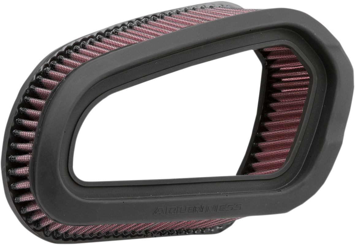 ARLEN NESS Replacement Big Sucker Stage 1 Red Pre-Oiled Air Filter - Touring/Trike '17-'24