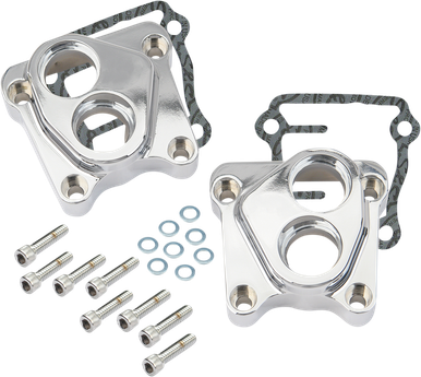 S&S Cycle #106-3883 - Billet Tappet Covers - Chrome - Twin Cam