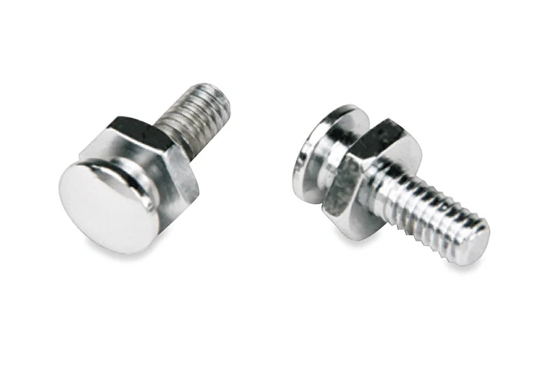 MUSTANG Seat Bolts and Mounting Nuts - Chrome - 5/16-18 Thread