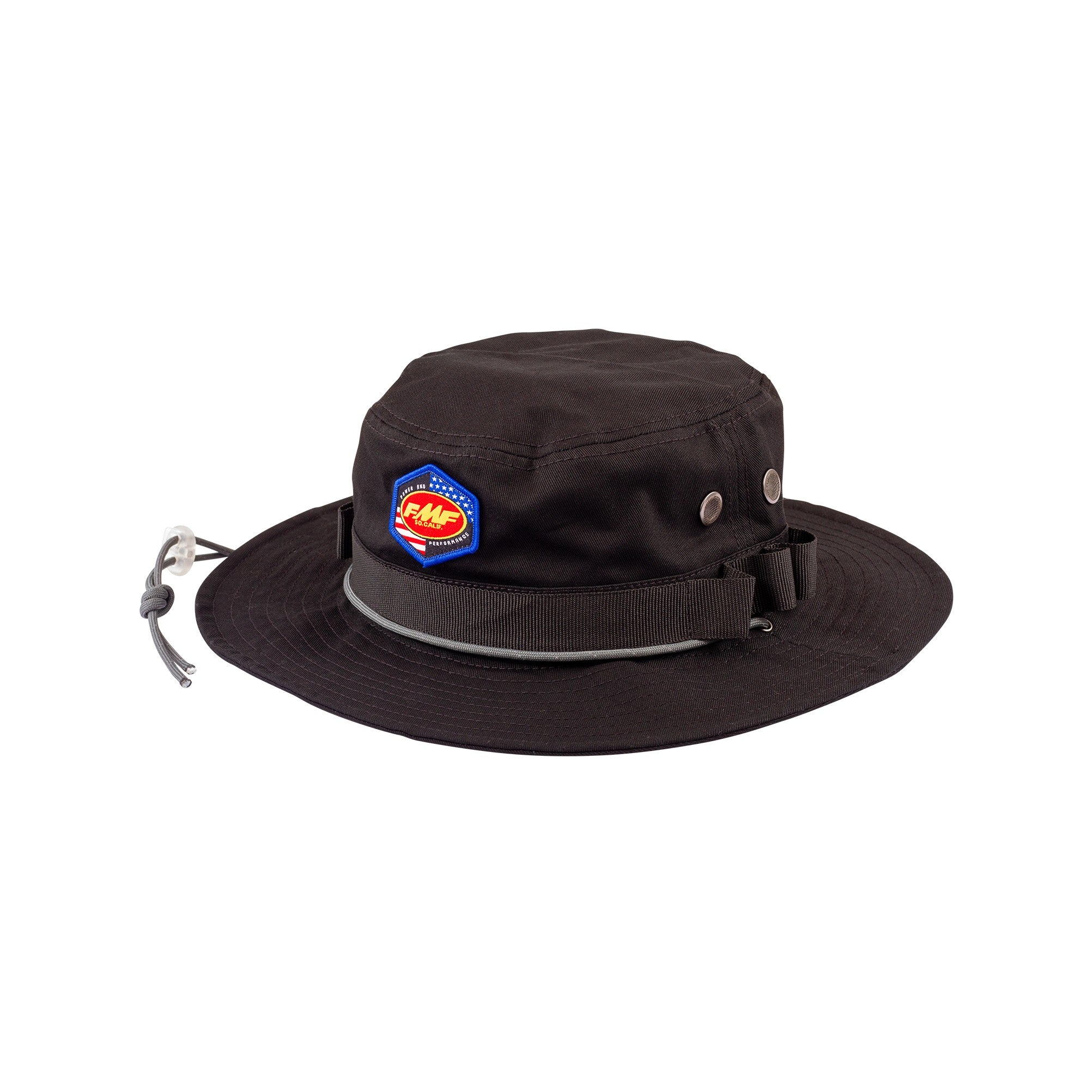 FMF APPAREL NUTS & BOLTS BUCKET HAT BLACK OS - 782-0112