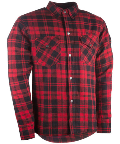 Highway 21 Marksman Riding Flannel Black Red