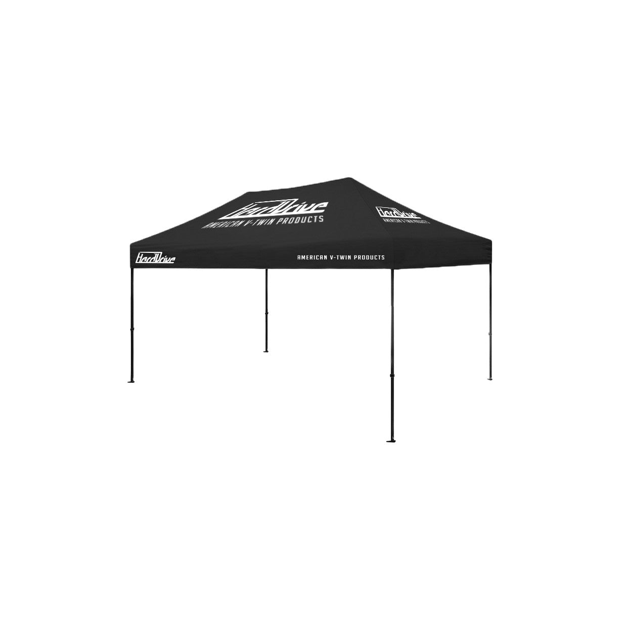 HARDDRIVE HARDDRIVE CANOPY 10X20 TENT BLACK W/ WHITE LOGO - 810-9917