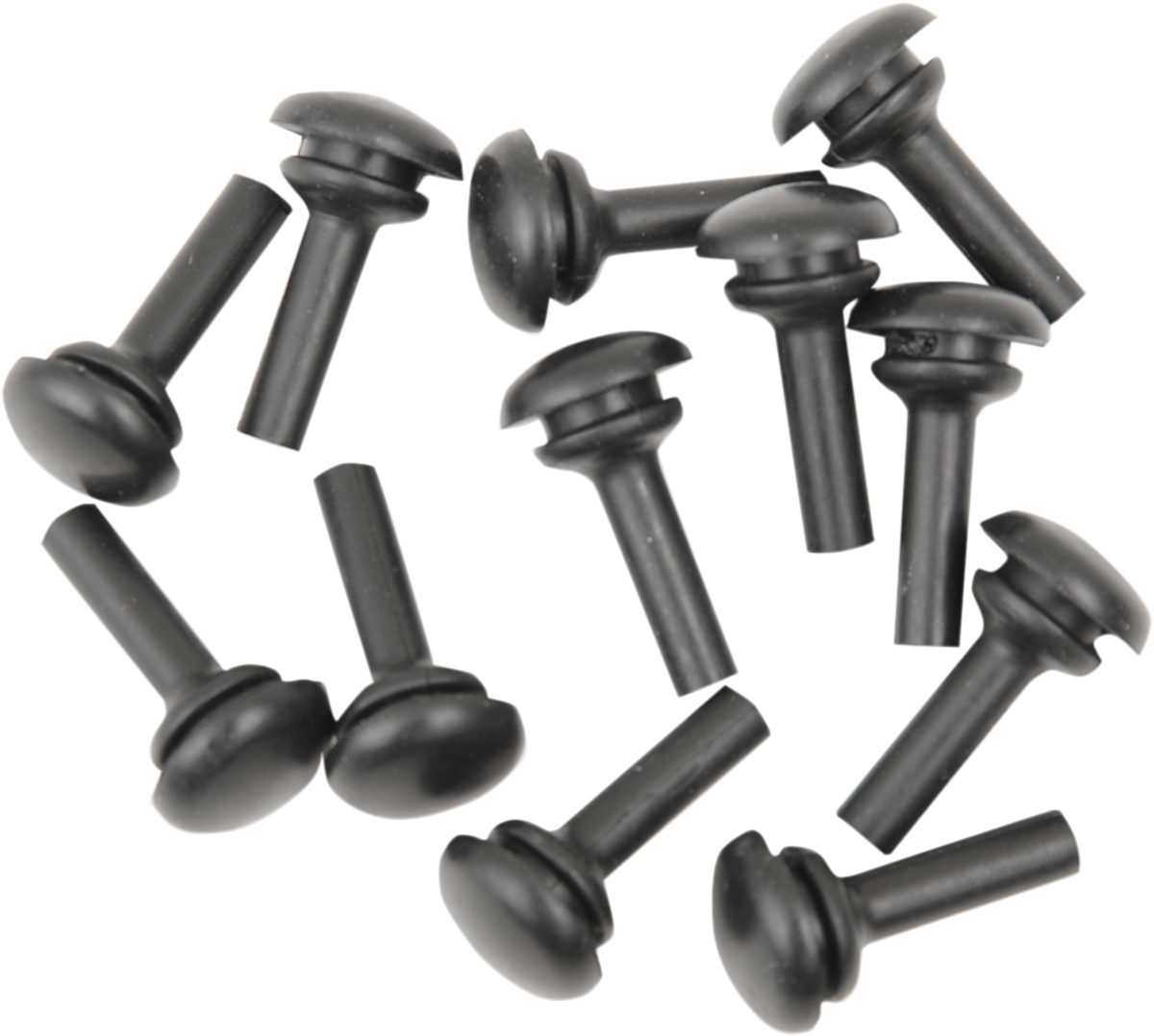 ARLEN NESS Ness-MX Passenger Floorboards Replacement Rubber Insert Set - 16-Piece