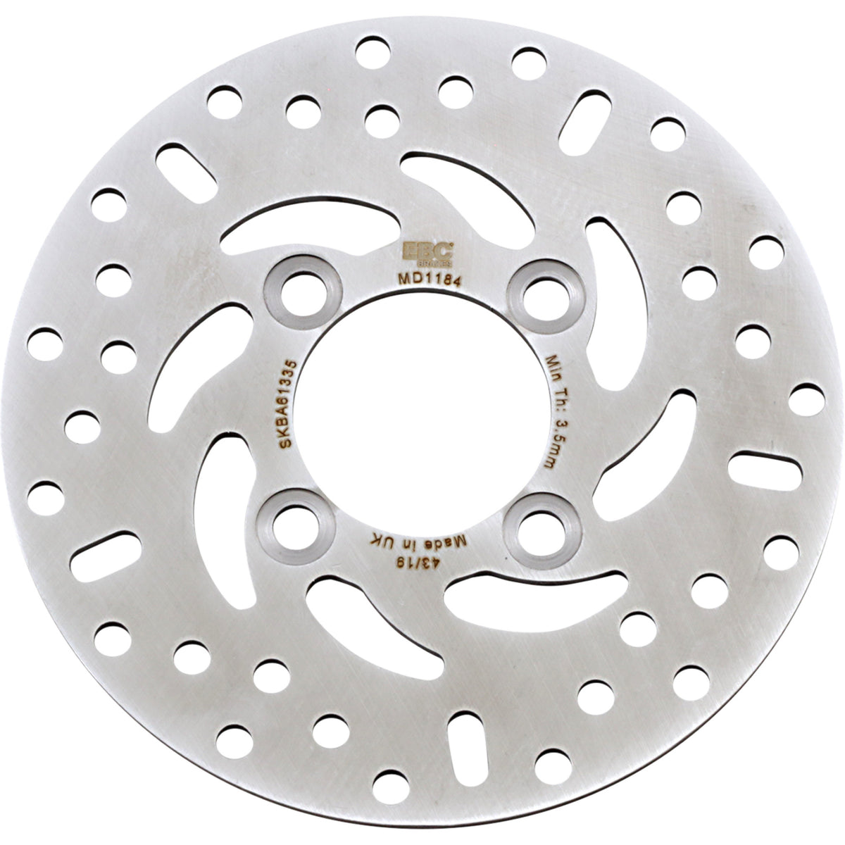 EBC 1710-2276 MD1184 MD Series Pro-Lite Brake Rotor Brake Rotor - Honda