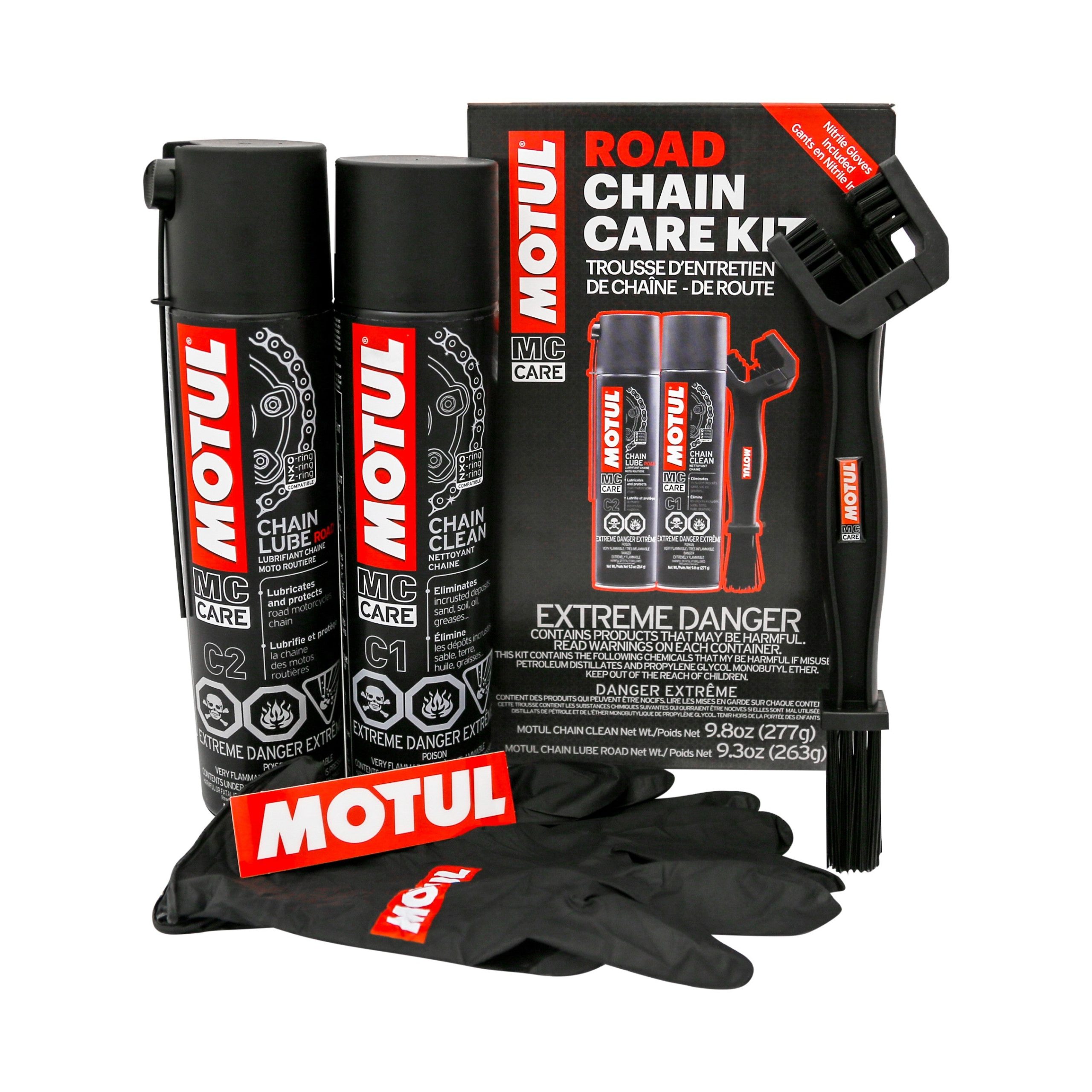 MOTUL CHAIN CARE KIT ROAD - 82-2217