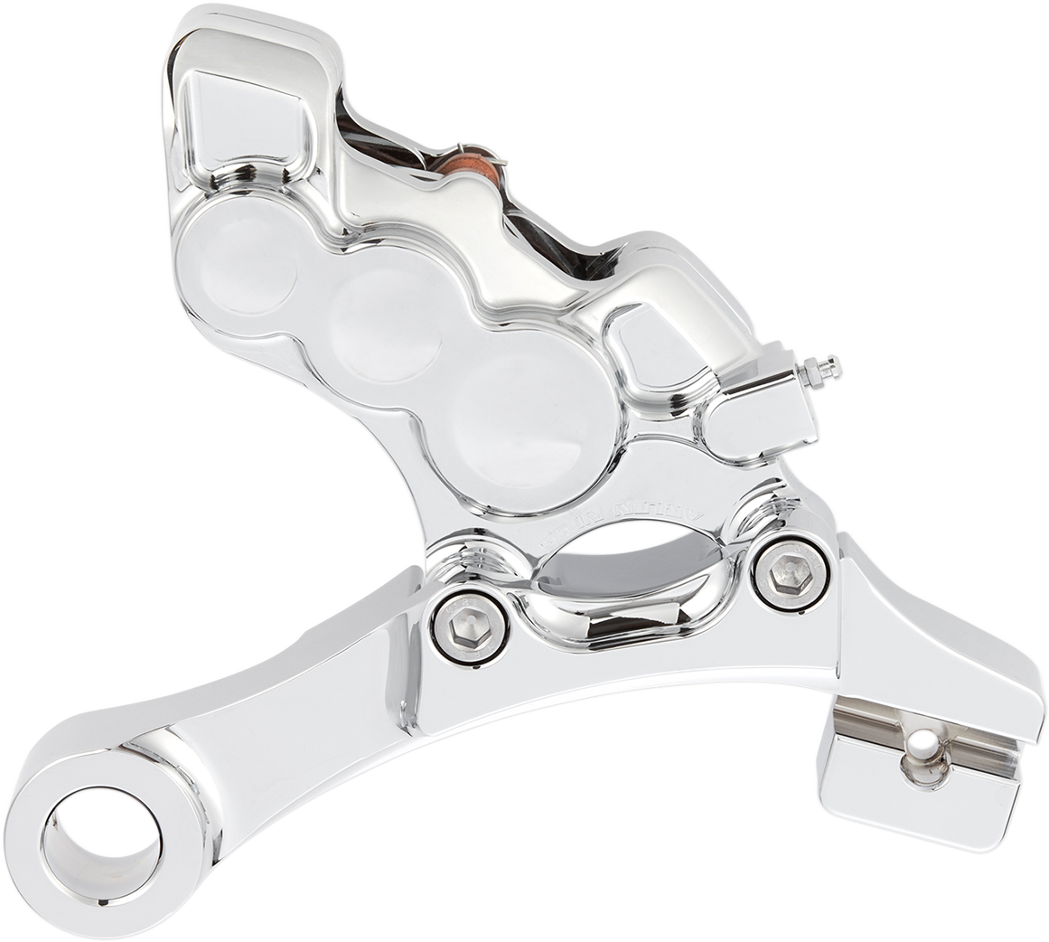 ARLEN NESS Ness Tech Rear Six-Piston Differential Bore Caliper - Chrome - 11.8"