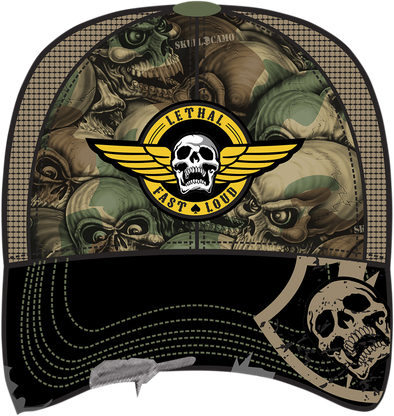Lethal Threat Army Skull Adjustable Hat