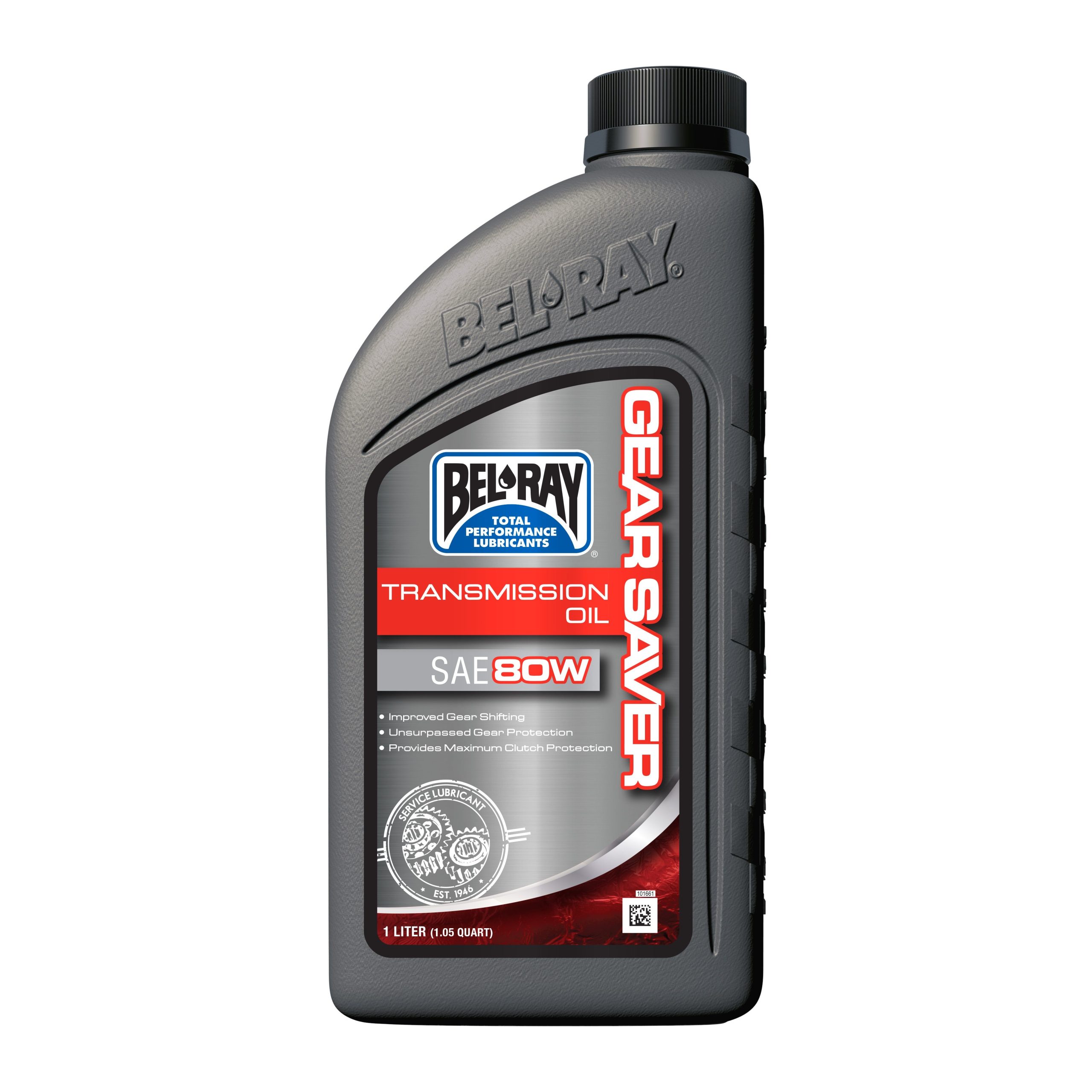 BEL-RAY GEAR SAVER TRANS OIL 80W 1L (12/CASE SOLD EA) - 840-0401