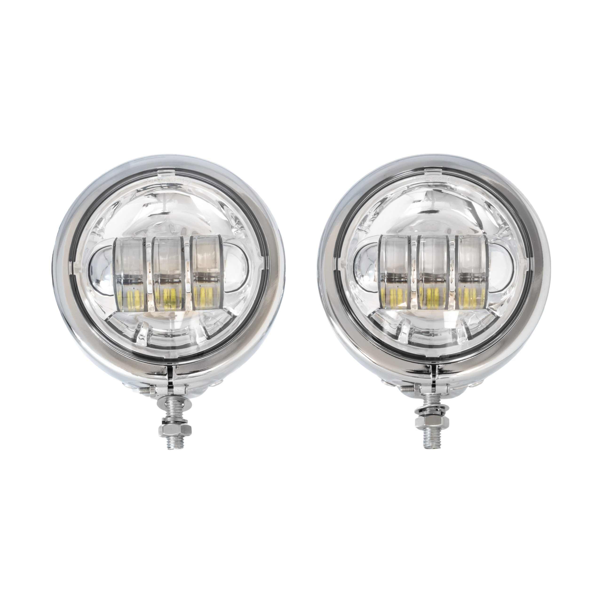 LETRIC LIGHTING CO 4.5" LED ASSEM CHR SHELL CHROME - 850-09642