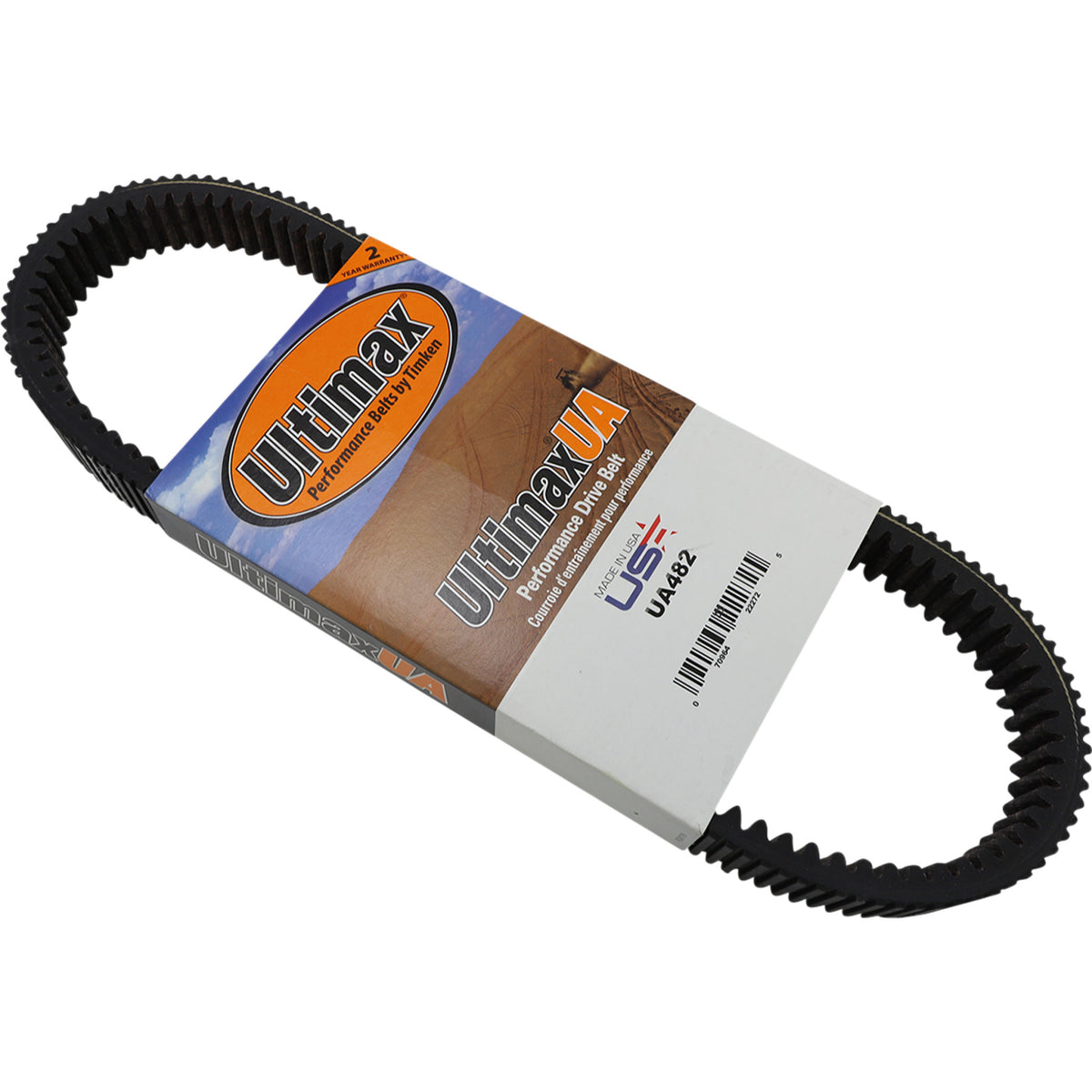 Ultimax UA Drive Belt - UA482 Kawasaki Mule 2015-2026