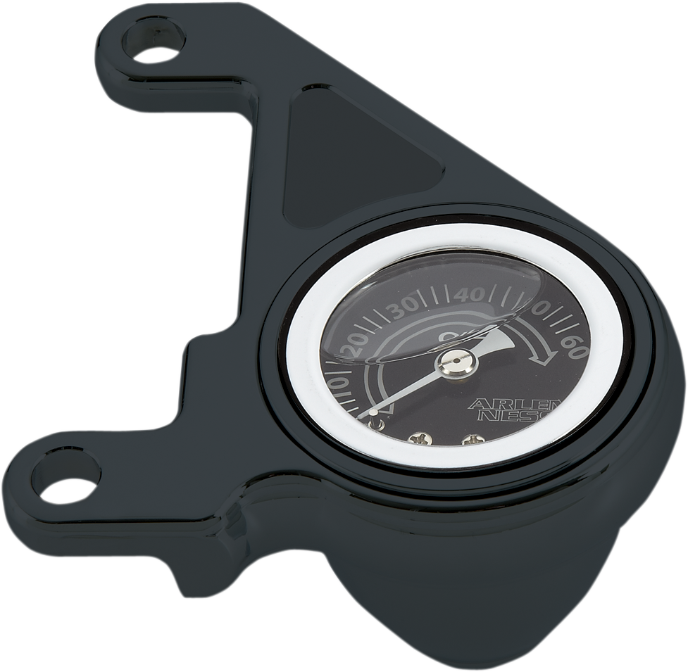 ARLEN NESS Oil Pressure Gauge Kit - Radius - Black