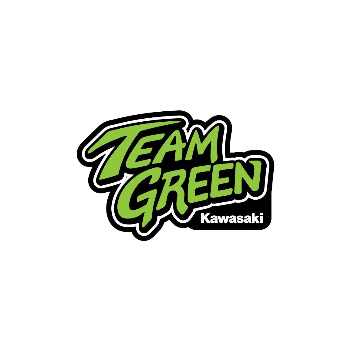 D-COR TEAM GREEN DECAL 12" - 862-20201