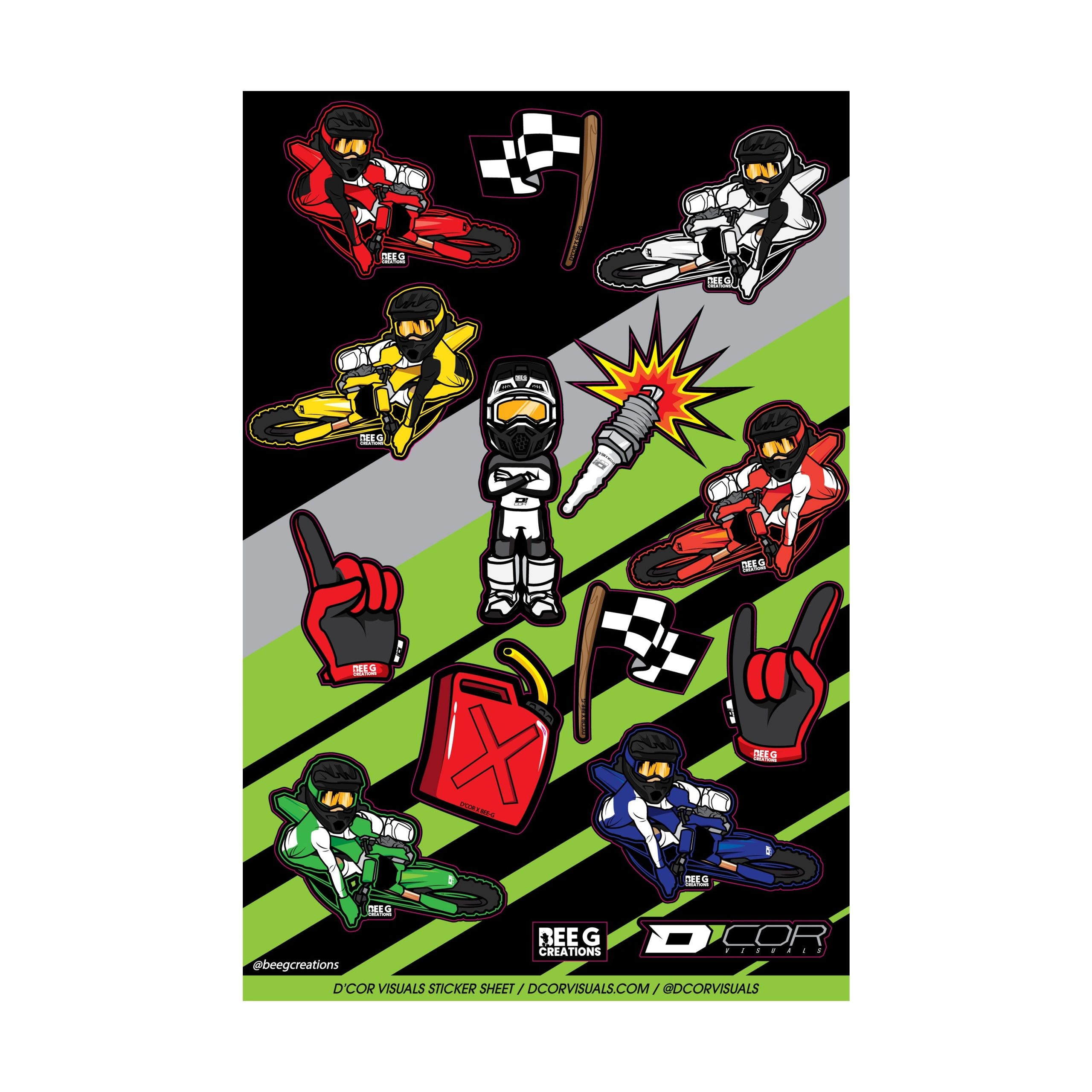 D-COR DECAL SHEETS - 862-4090124