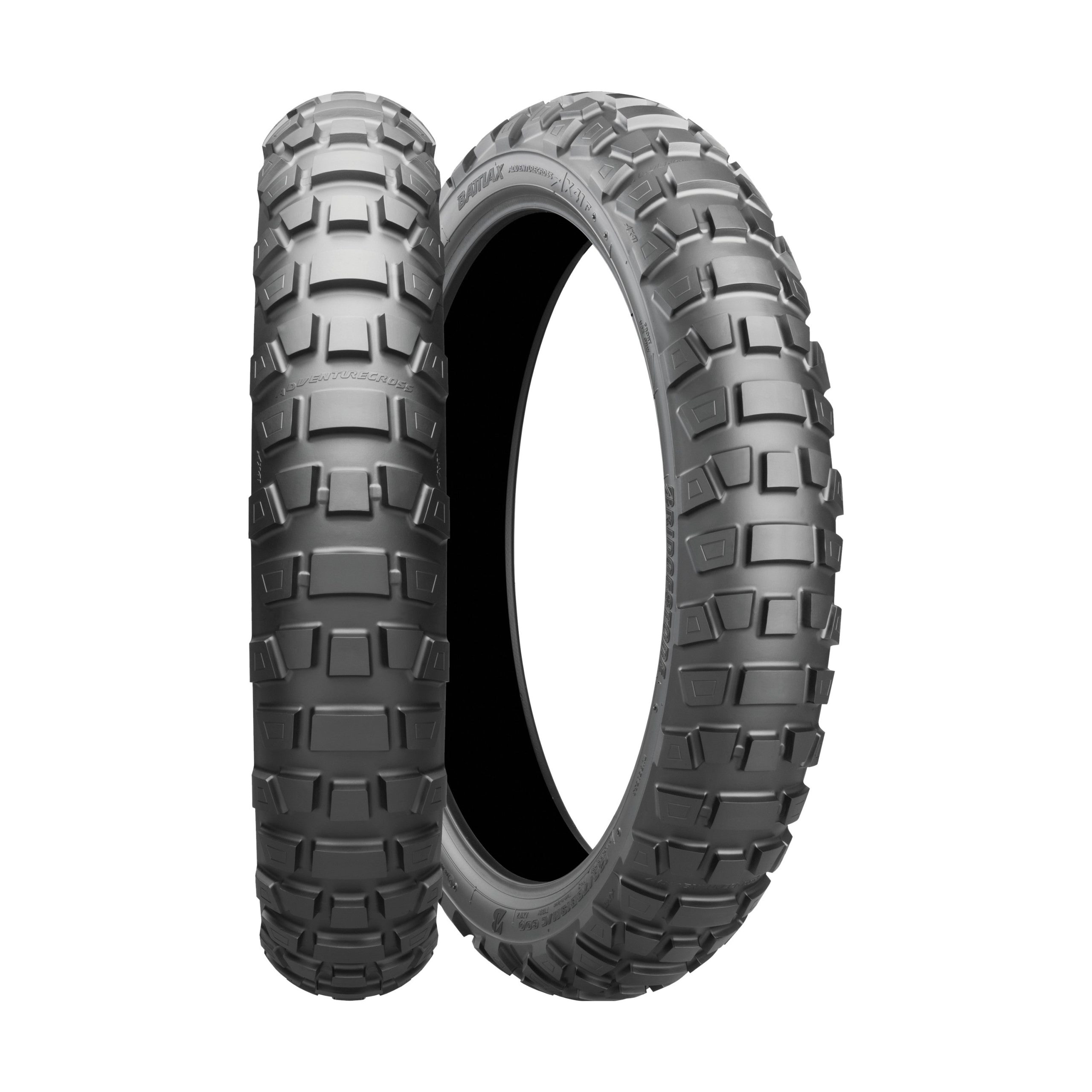 BRIDGESTONE TIRE BATTLAX ADVCROSS AX41 FR 110/80B19 59Q BIAS TL - 874-1037