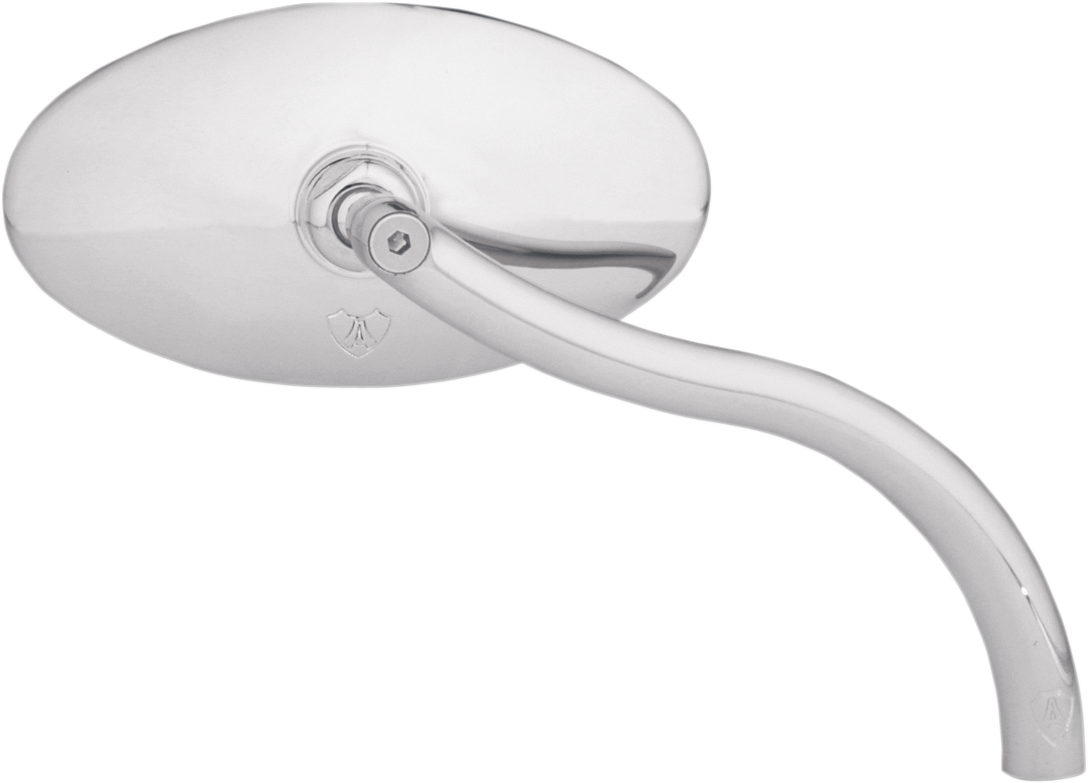 ARLEN NESS Cat-Eye Softbend Smooth Mirror - Chrome - Left / Right