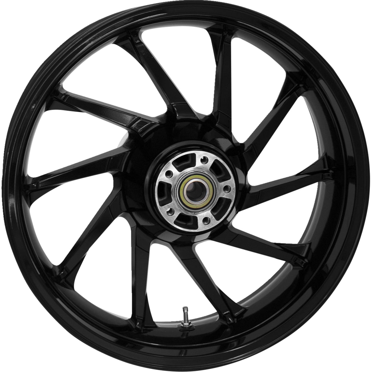 Coastal Moto Hurricane 3D Wheel - 3D-HUR185SB-ABST For Harley Touring 2009-2026