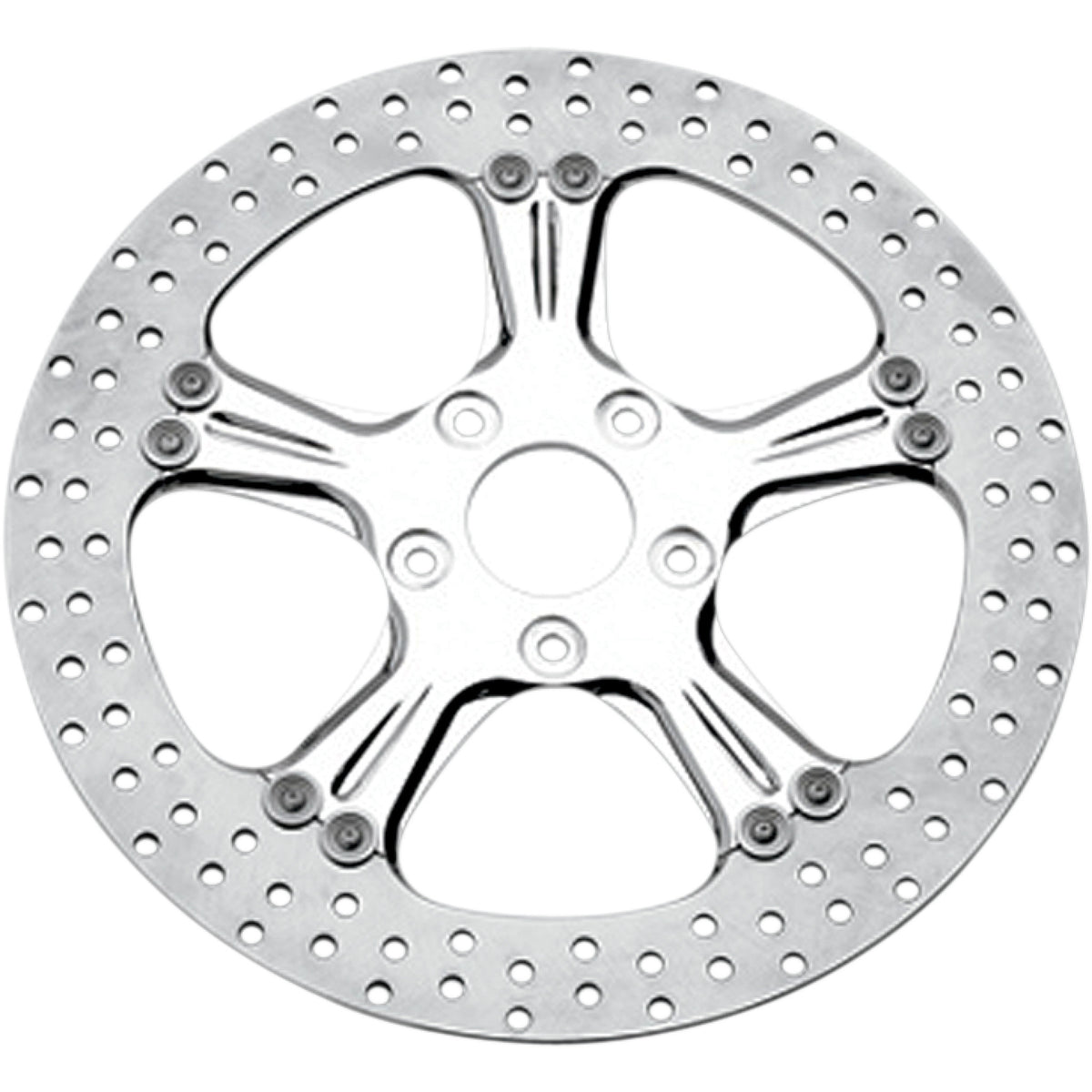 Performance Machine Wrath Brake Rotor - 0133-1522WRAS-CH For Harley Motorcycles 2000-2014