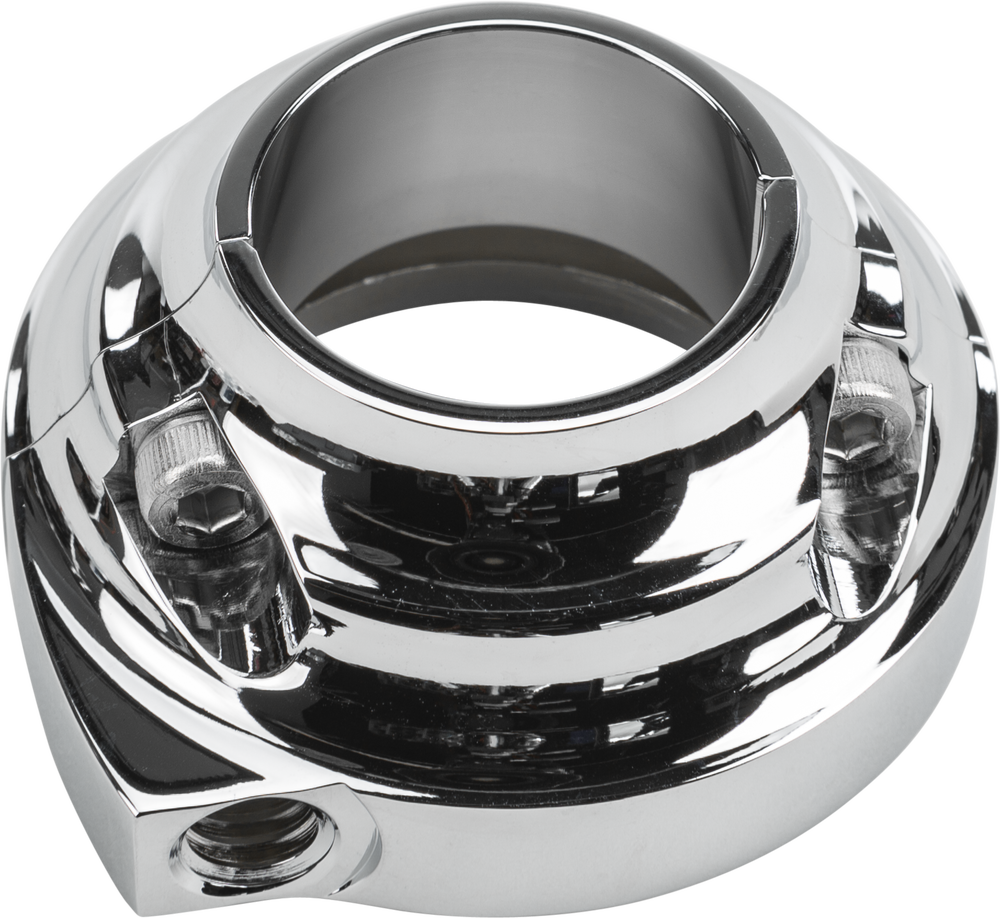 Harddrive 53382 Throttle Clamp Single Cable Screw IN Style Chrome